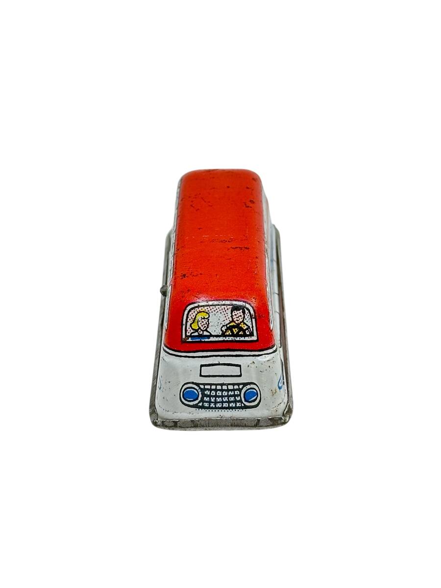 Vintage Kurmalı Teneke Oyuncak Otobüs AOB4547 - 2