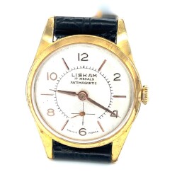 Vintage LISKAM İsviçre Kurmalı Unisex Kol Saati SAA013 - 3