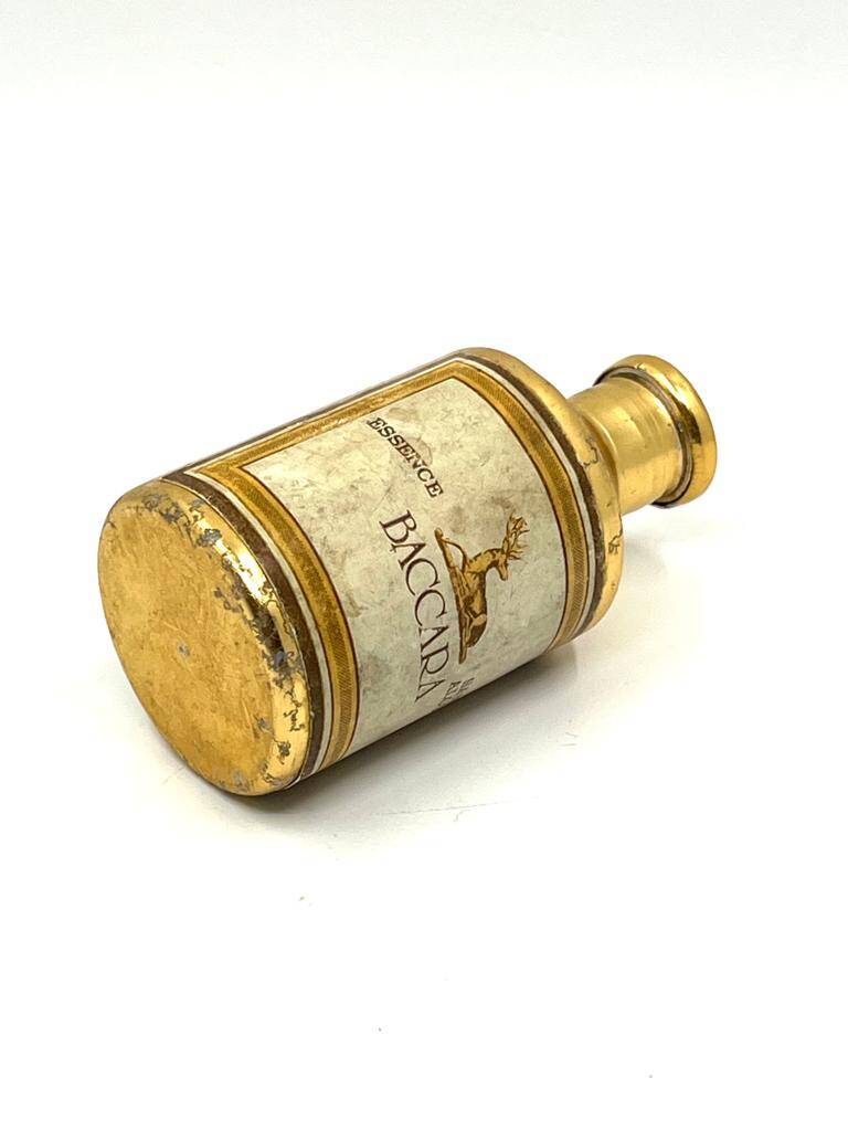 Vintage Baccara Metal Aşılmamış Dolu Esans Şişesi MDL264 - 2