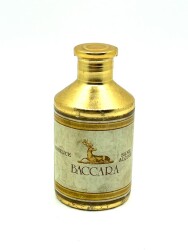 Vintage Baccara Metal Aşılmamış Dolu Esans Şişesi MDL264 - Gökçekoleksiyon