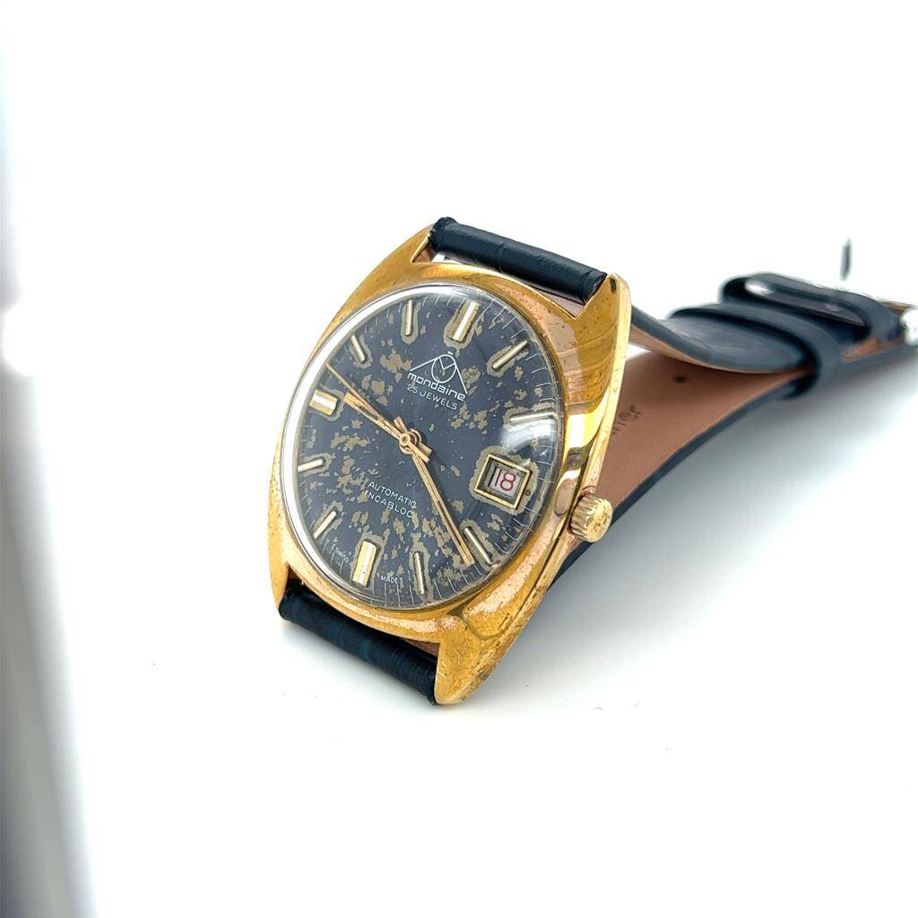 Vintage MONDAİNE Otomatik İsviçre Kol Saati SAA102 #2.24 - 2