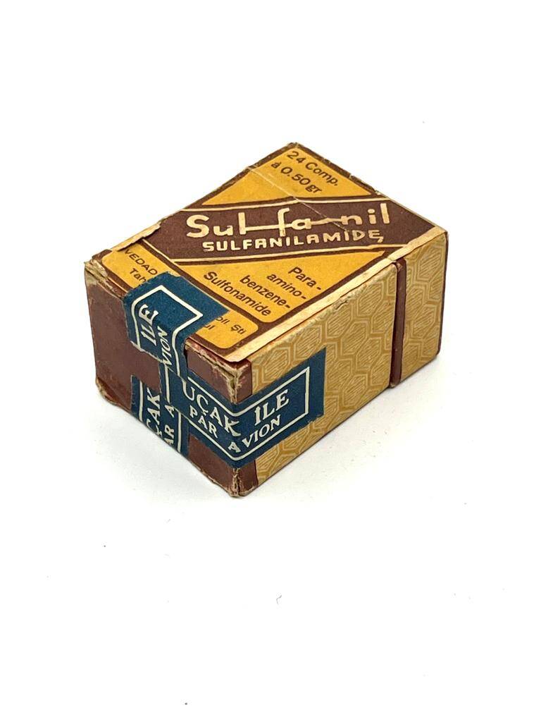 Vintage 1945 Sulfanil İlaç Kutusu MDL262 (N) - 1