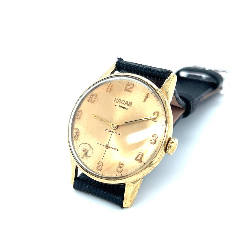 Vintage NACAR İsviçre Kurmalı Kol Saati EBY296 - 2