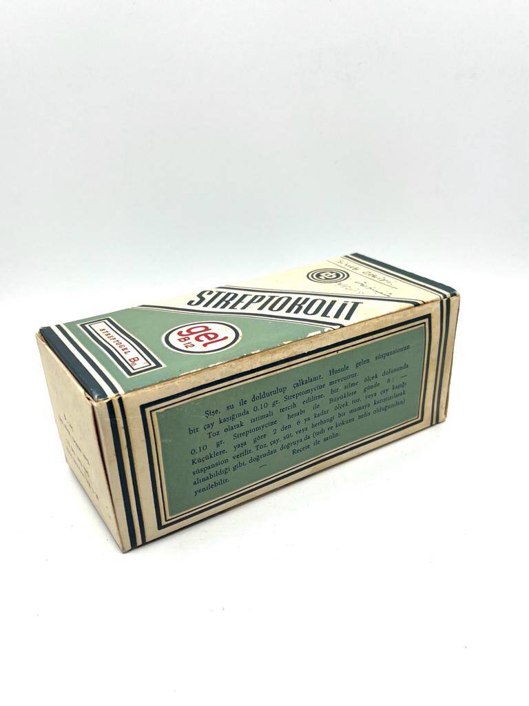 Vintage Streptokolit Gel B12 İlaç Kutusu MDL255 (N) - 2