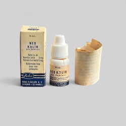 Vintage Neo Kolir İlaç Kutusunda Koleksiyonluk Tüketilmez MDL326 - Gökçekoleksiyon