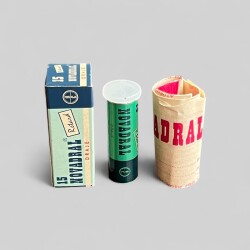 Vintage Novadral İlaç Kutusunda Koleksiyonluk Tüketilmez MDL321 - Gökçekoleksiyon