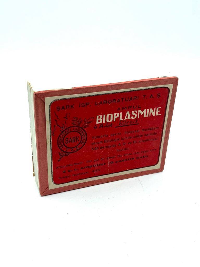 Vintage Bıoplasmıne Karton İlaç Kutusu MDL156 (N) - 1