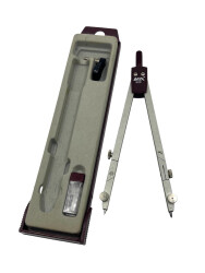Vintage Ofix Tek Kırmalı Trilinli Pergel Seti AOB4223 (N) - 1