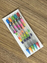 Vintage Okypen 0,5 Beş Adet Farklı Renk Uçlu Kalem Lotu AOB4913 - 3