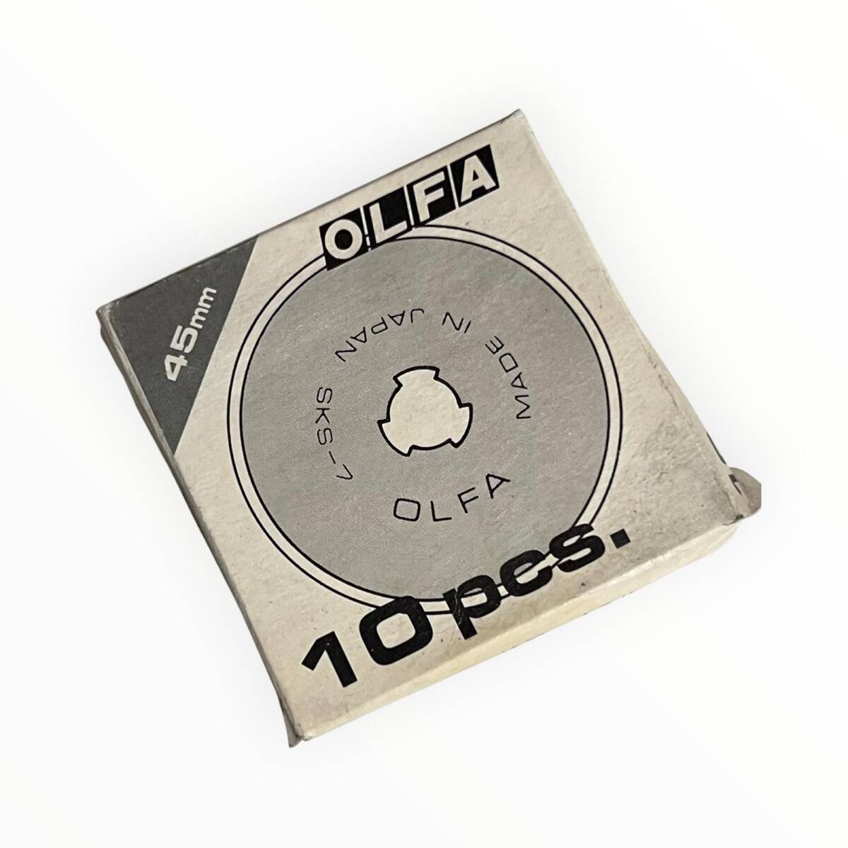 Vintage OLFA RB45-10 45mm (Rotary) Döner Maket Bıçağı 10 'lu Paket AOB8785 - 1