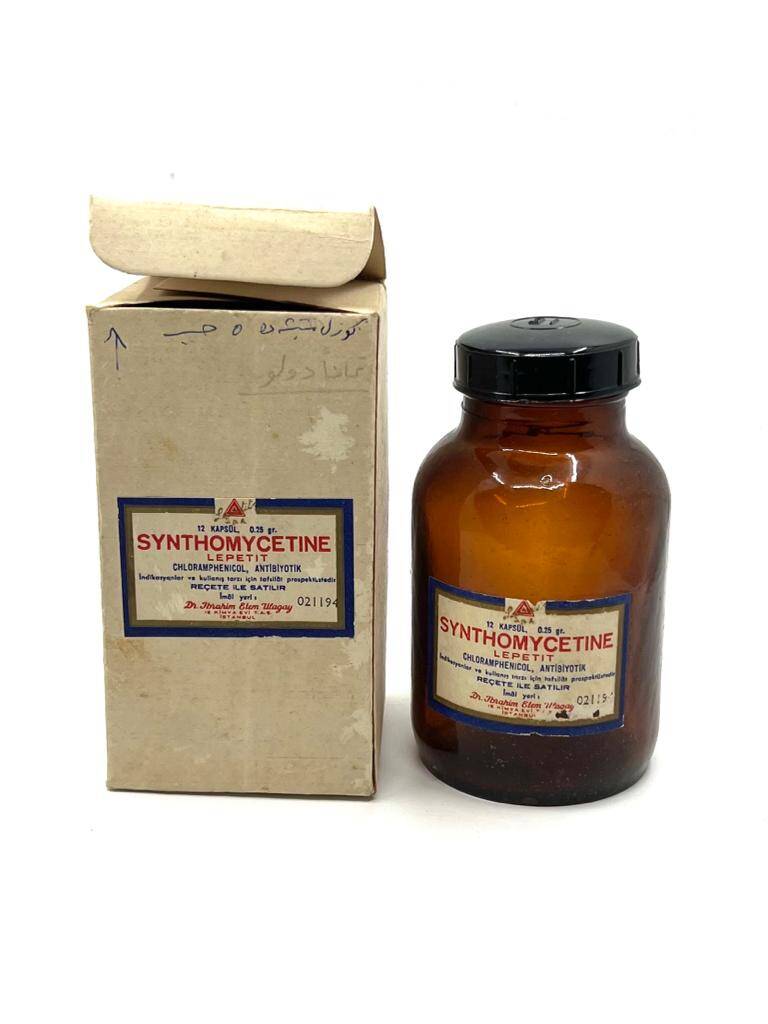 Vintage Synthomycetıne İlaç Kutusu MDL141 (N) - 1