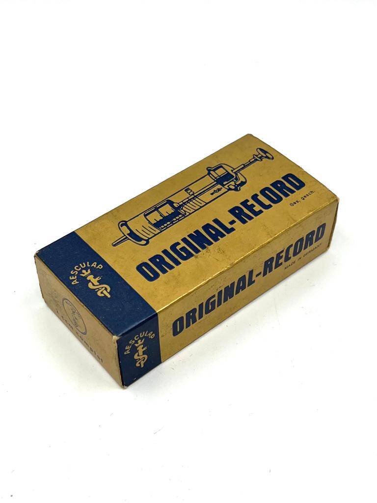 Vintage Orijinal Record 2 ccm Kullanılmamış Enjektör Takım MDL228 (N) - 1