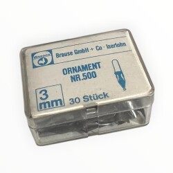 Vintage ORNAMENT NR.500 Divit Kalem Ucu 3 mm.AOB8734 - 2