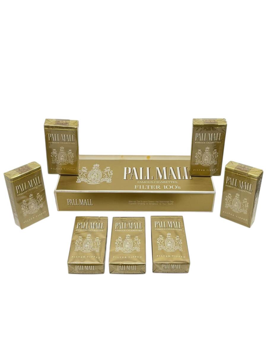 Vintage Pall Mall 100's Açılmamış Karton Sigara AOB5365 - 7