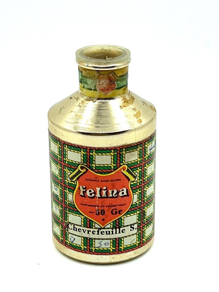 Vintage Felina Metal Esans Şişesi MDL220 (N) - 1