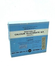 Vintage Calcıum Gluconate B.P 1949 İlaç Kutusu MDL160 (N) - 2