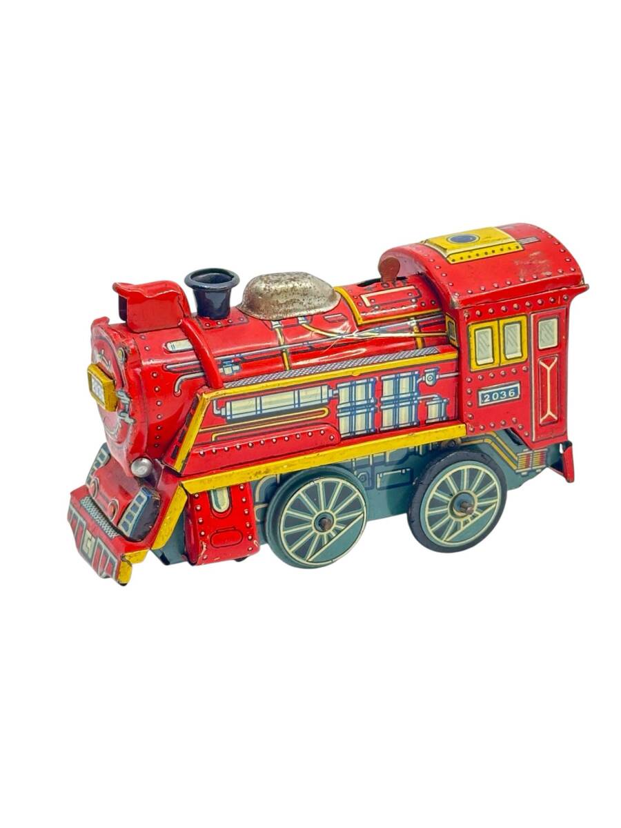  Vintage Pennsylvania Teneke Oyuncak Tren AOB4458 - 1