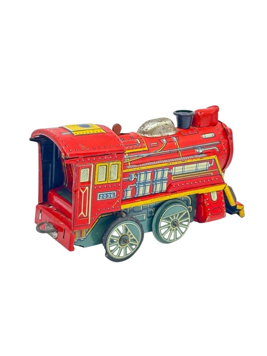  Vintage Pennsylvania Teneke Oyuncak Tren AOB4458 - 4