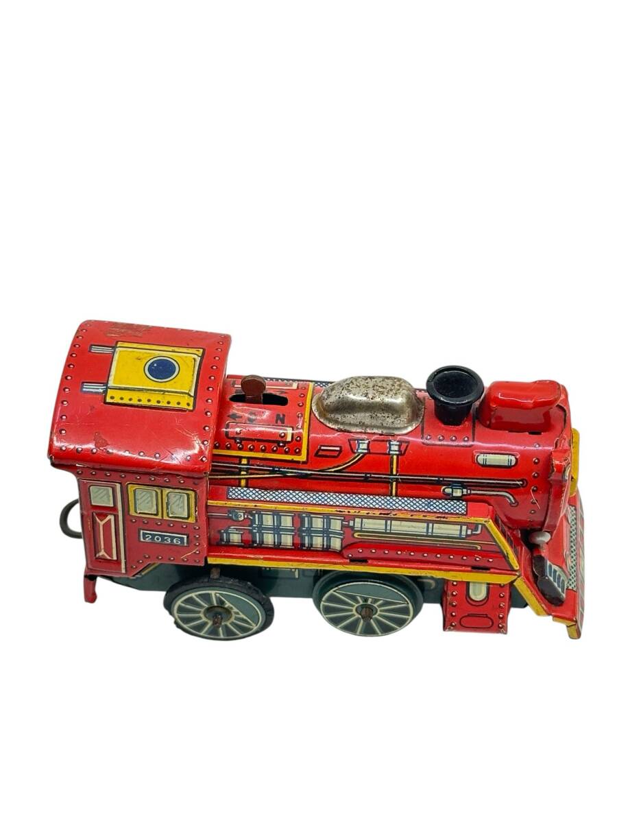  Vintage Pennsylvania Teneke Oyuncak Tren AOB4458 - 5