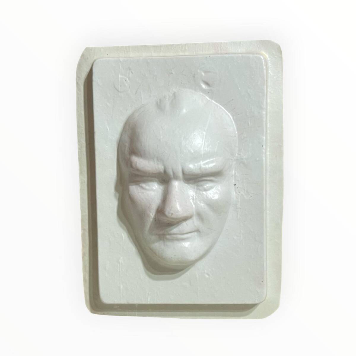 Vintage Plastik ATATÜRK BÜSTÜ Alçı Kalıp AOB8796 - 1