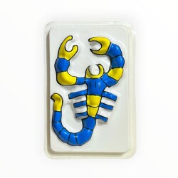 Vintage Plastik Oyuncak Akrep Figürü Oyuncak Alçı Kalıp AOB8795 - 