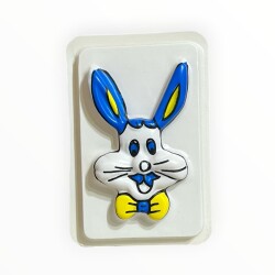 Vintage Plastik Oyuncak Çizgi Filim Karekteri BUGS BUNNY Oyuncak Alçı Kalıp AOB8791 - 