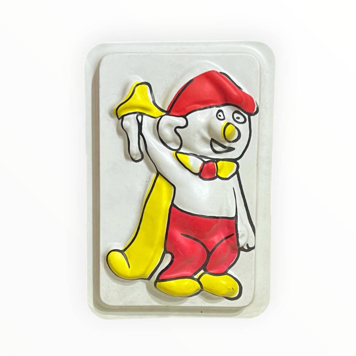 Vintage Plastik Oyuncak Pelerinli Palyaço Oyuncak Alçı Kalıp AOB8792 - 1