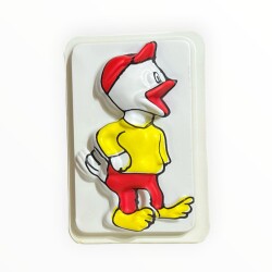 Vintage Plastik Oyuncak Walt Disney'in Ünlü Ördek Karekteri '' Donald Duck '' Oyuncak Alçı Kalıp AOB8794 - 