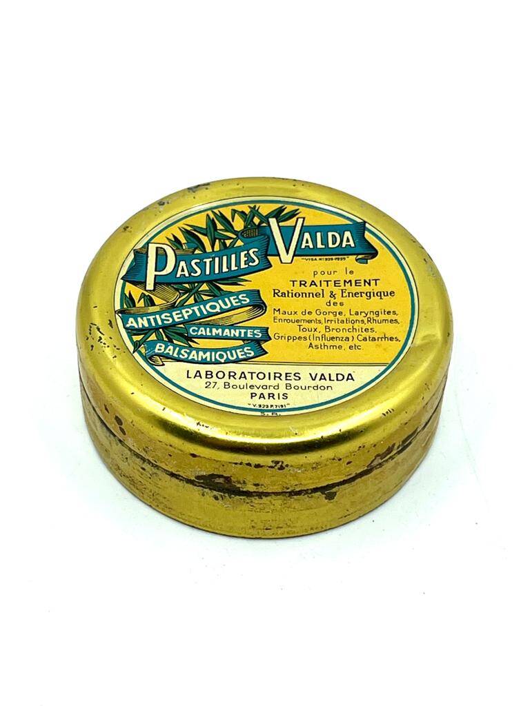 Vintage Valda Pastil Dolu Teneke Kutusu MDL188 (N) - 1