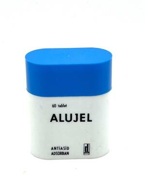 Vintage Alujel Antiasid 1962 İlaç Kutusu MDL65 (N) - 1
