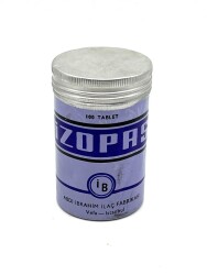 Vintage İzopas İlaç Kutusu MDL188B - Gökçekoleksiyon