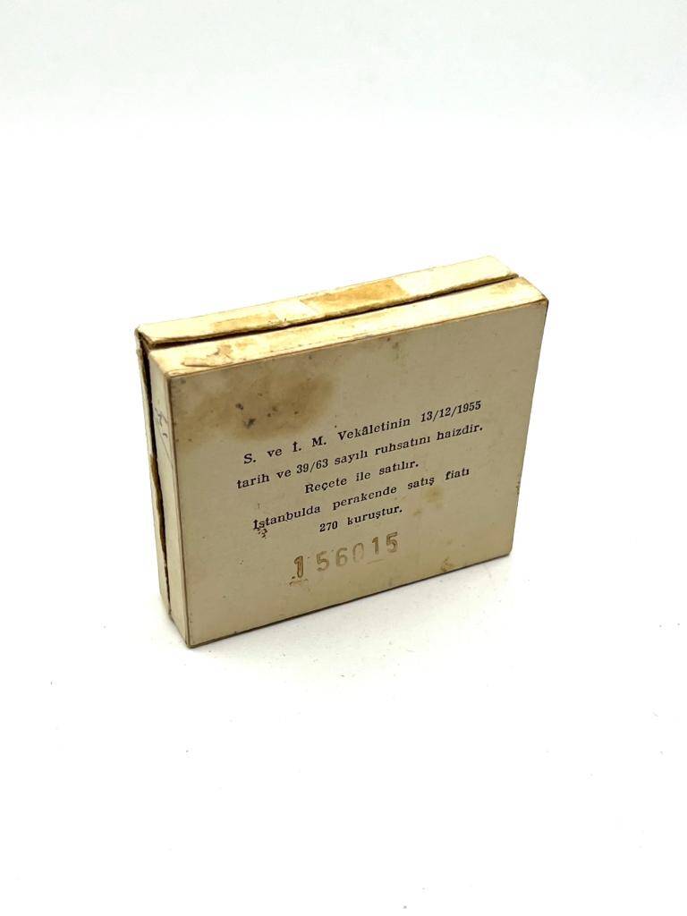 Vintage Novobe Liba 1955 İlaç Kutusu MDL158 (N) - 2