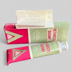 Vintage Retarcyyl Baume İlaç Kutusunda Koleksiyonluk Tüketilmez MDL353 - Gökçekoleksiyon