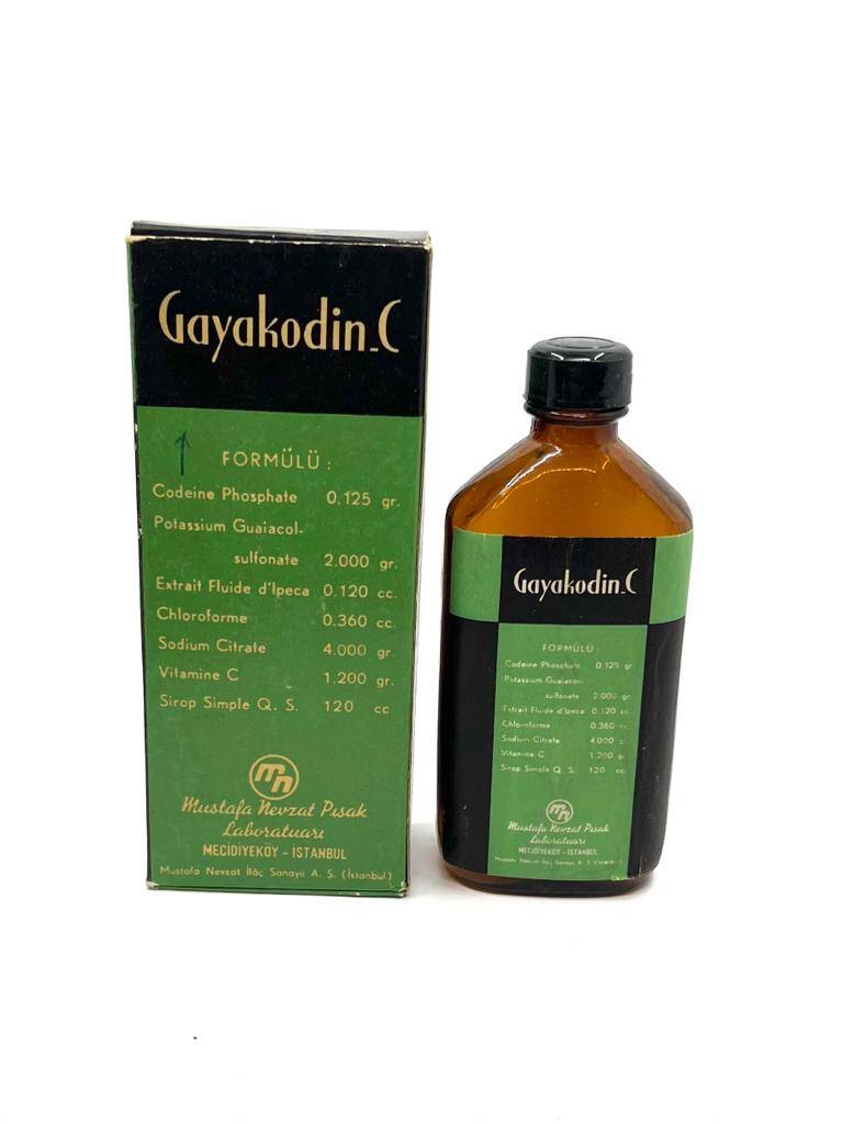 Vintage Gayakodin C 1953 İlaç Kutusu MDL119 (N) - 1