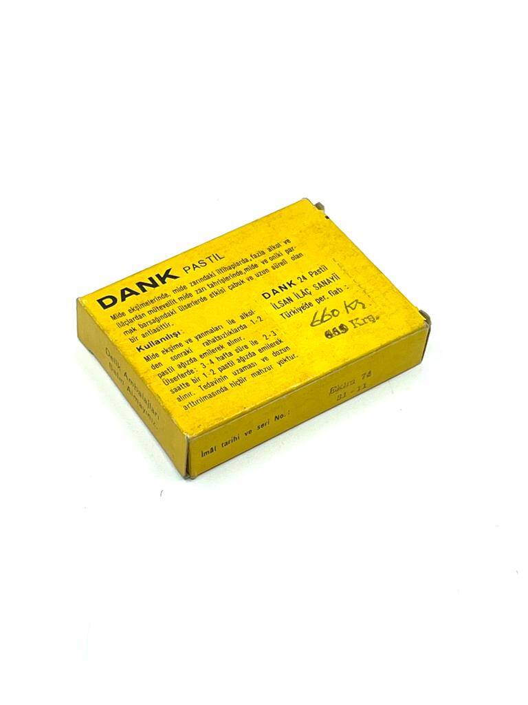 Vintage Dank Pastil 1966 İlaç Kutusu MDL121 (N) - 3
