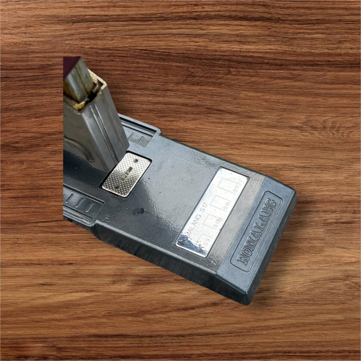 Vintage ROMALANG Arşiv Tipi Büyük Boy Zımba Makinası AOB8533 - 3