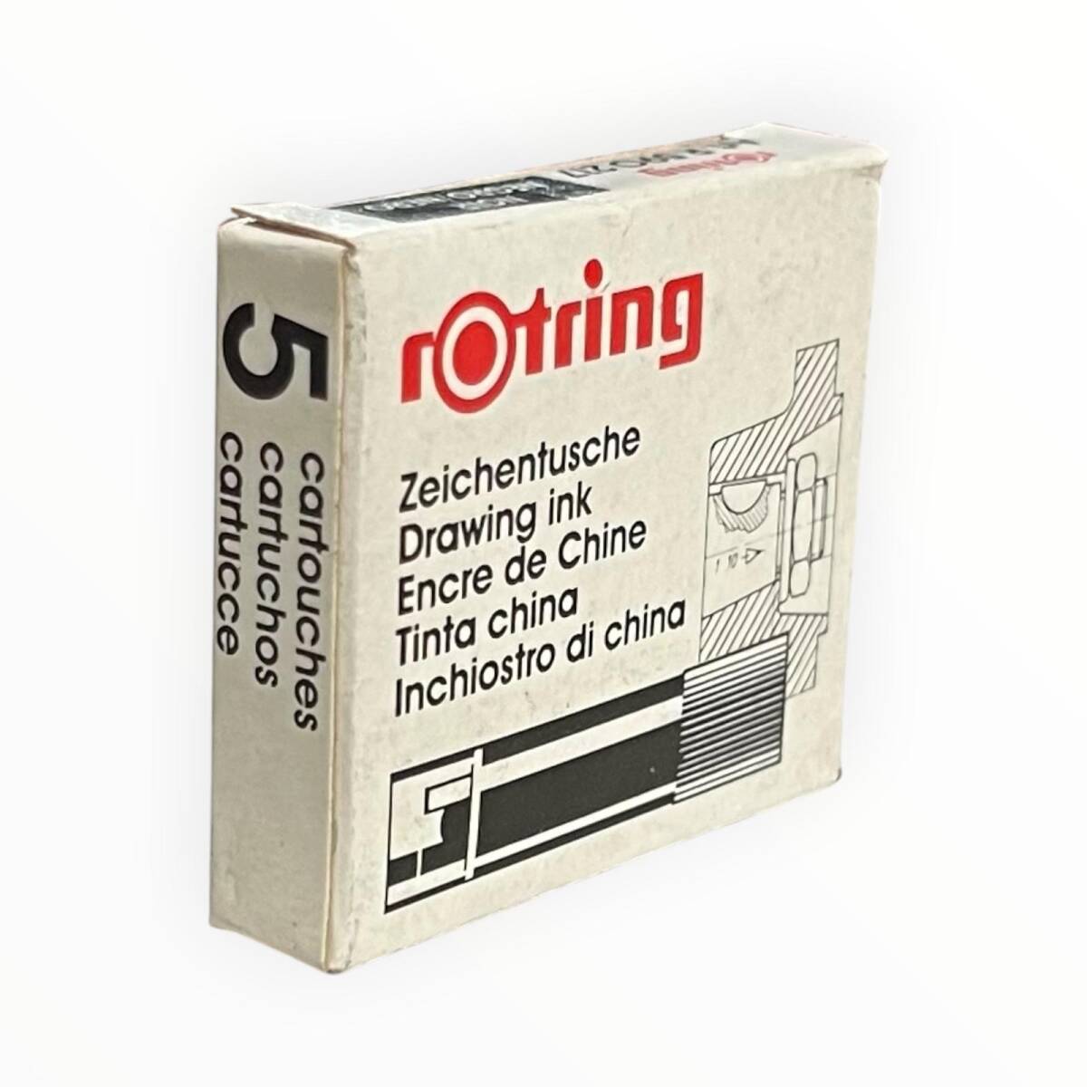 Vintage rOtring Teknik Çizim ve Rapido Kalem Kartuşu AOB8717 - 4