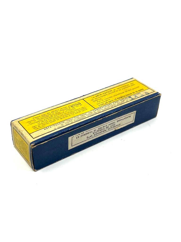 Vintage Meta Vaccin 1932 İlaç Kutusu MDL130 (N) - 3