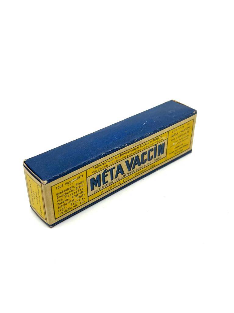 Vintage Meta Vaccin 1932 İlaç Kutusu MDL130 (N) - 2