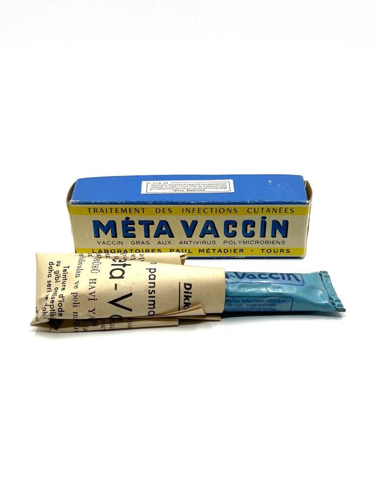 Vintage Meta Vaccin 1932 İlaç Kutusu MDL130 (N) - 1