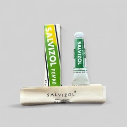 Vintage Salvızol İlaç Kutusunda Koleksiyonluk Tüketilmez MDL310 - Gökçekoleksiyon