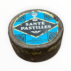Vintage SANTE PASTİLLES Pastil Teneke Kutusu AOB7537 - Gökçekoleksiyon