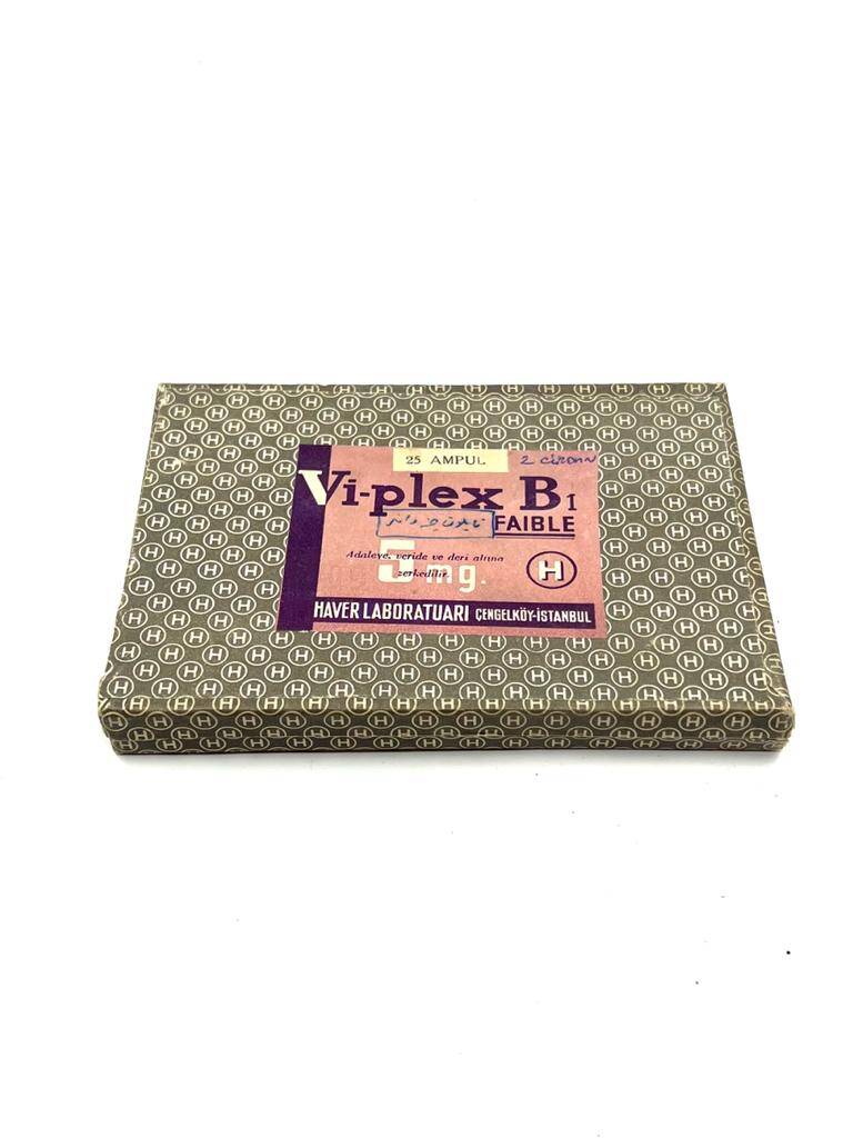 Vintage Vi-plex B1 İlaç Kutusu MDL182 - 1