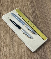 Vintage Sheaffer's 14 Ayar Altın Dolma Kalem ve Mekanik Uçlu Kalem Kutusunda AOB4988 - 3