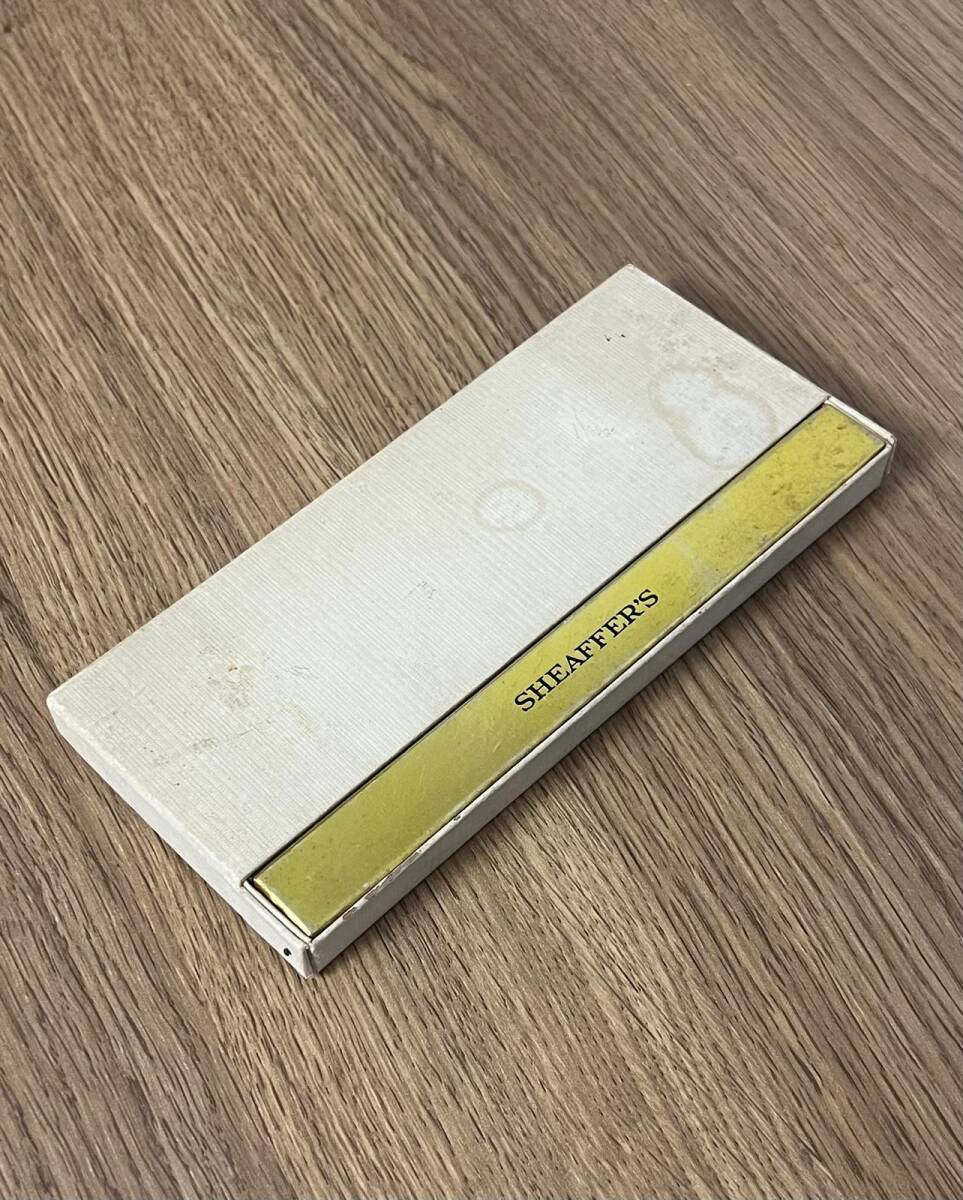 Vintage Sheaffer's 14 Ayar Altın Dolma Kalem ve Mekanik Uçlu Kalem Kutusunda AOB4988 - 6