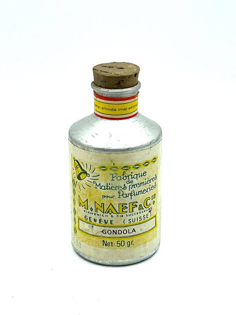 Vintage M.Naef &C.Suısse Metal Esans Şişesi MDL224 - 1