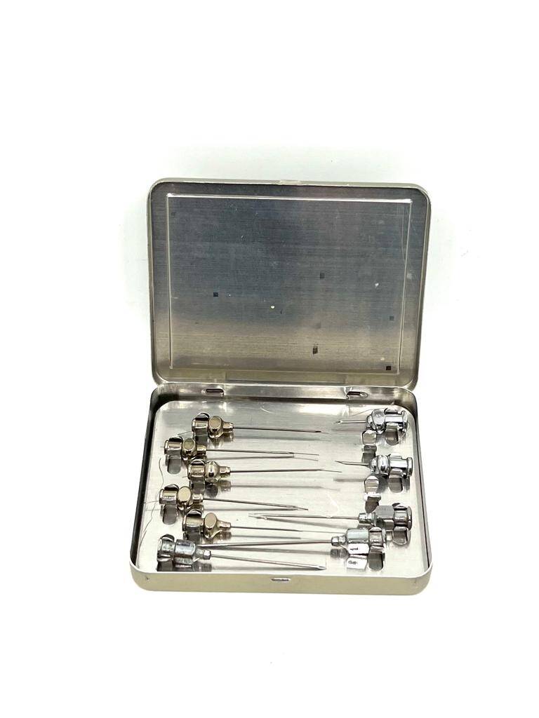 Vintage Hypodermıc-Needles Teneke Kutu Şırınga MDL233 - 2