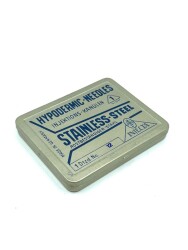 Vintage Hypodermıc-Needles Teneke Kutu Şırınga MDL233 - Gökçekoleksiyon