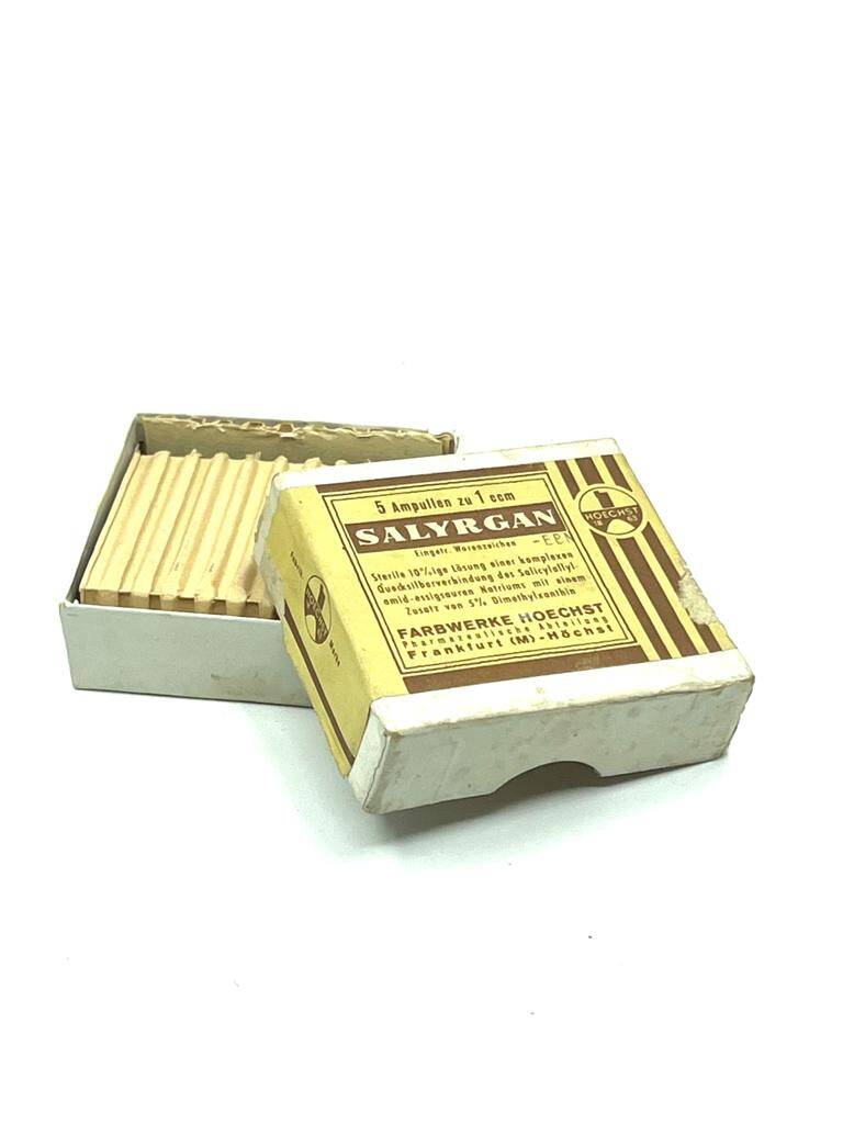 Vintage Salyrgan Ampul İlaç Kutusu MDL242 (N) - 2