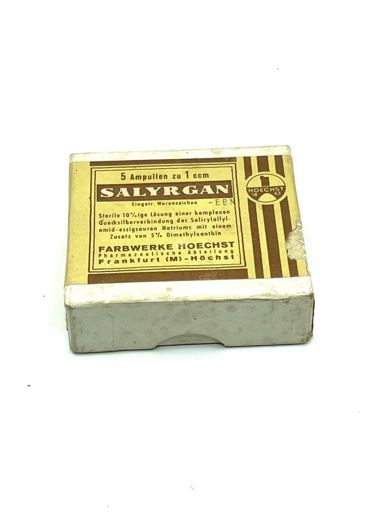 Vintage Salyrgan Ampul İlaç Kutusu MDL242 (N) - 3